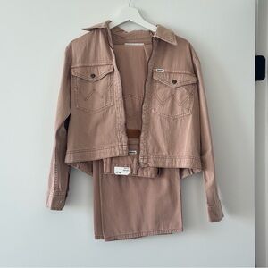 Wrangler Tan Denim Jacket